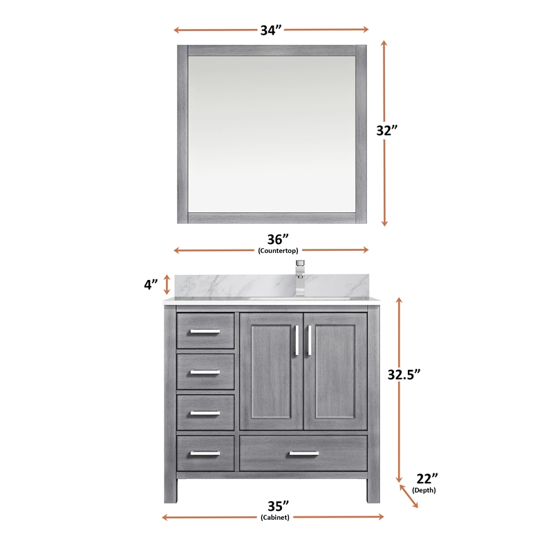 Lexora Home Jacques 36