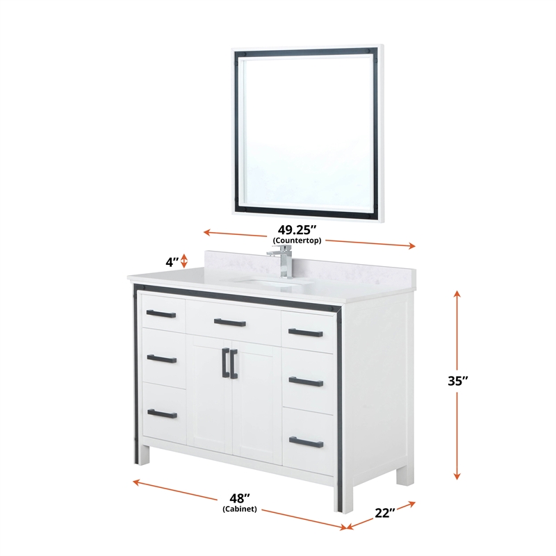 Lexora Home Ziva 48