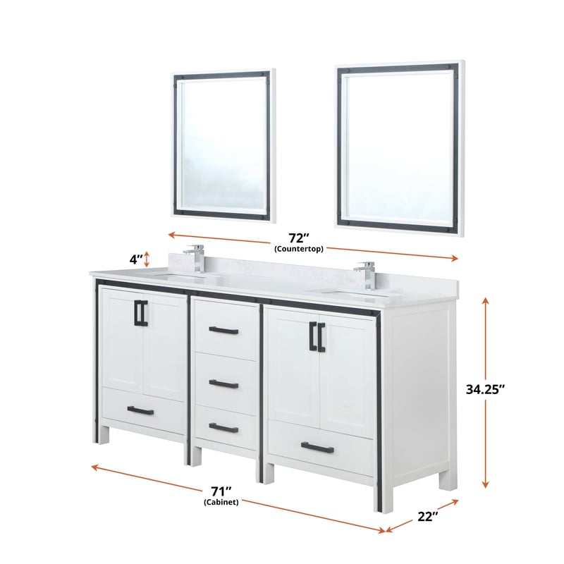 Lexora Home Ziva 72