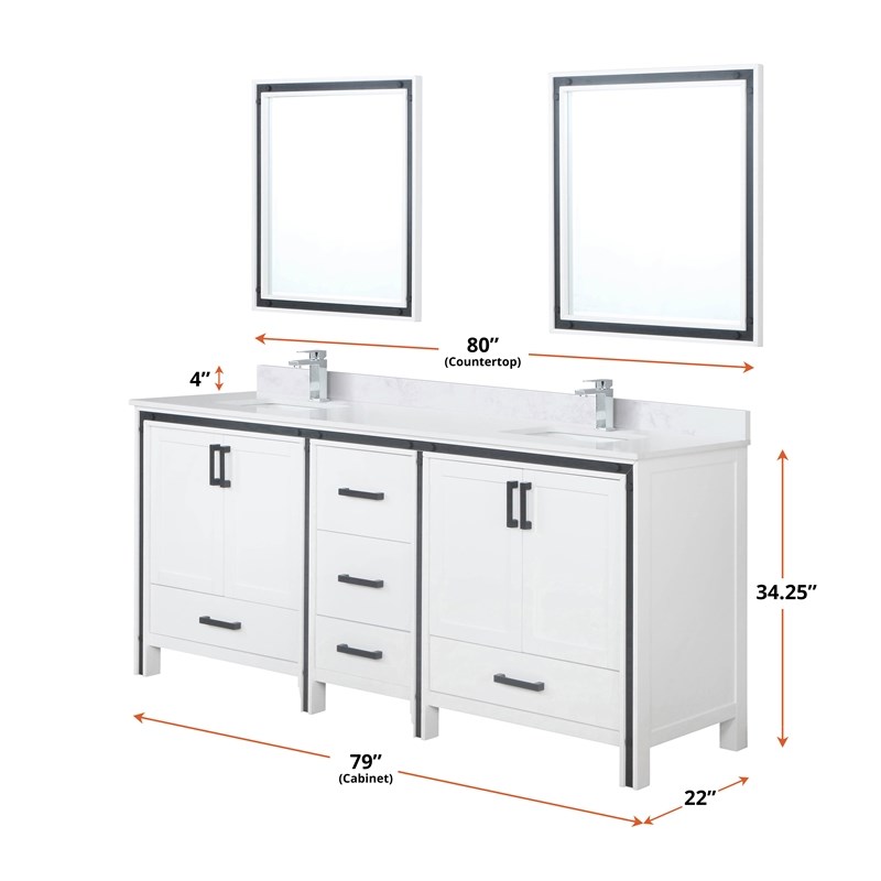Lexora Home Ziva 80