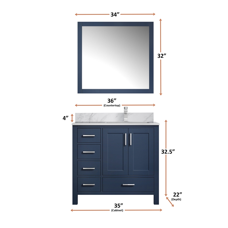 Lexora Home Jacques 36