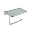 Lexora Home Bagno Lucido Stainless Steel Toilet Paper Holder in Chrome