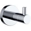 Lexora Home Bagno Nera Stainless Steel Robe Hook in Chrome