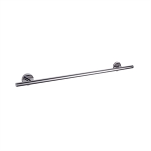 Lexora Home Bagno Nera Stainless Steel 30&quot Towel Bar in Chrome
