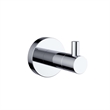 Lexora Home Bagno Nera Stainless Steel Robe Hook in Matte Black