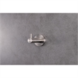 Lexora Home Bagno Nera Stainless Steel Robe Hook in Matte Black
