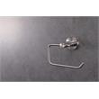 Lexora Home Bagno Nera Stainless Steel Toilet Paper Holder in Satin Nickel