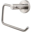 Lexora Home Bagno Nera Stainless Steel Toilet Paper Holder in Satin Nickel
