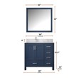 Lexora Home Jacques 36