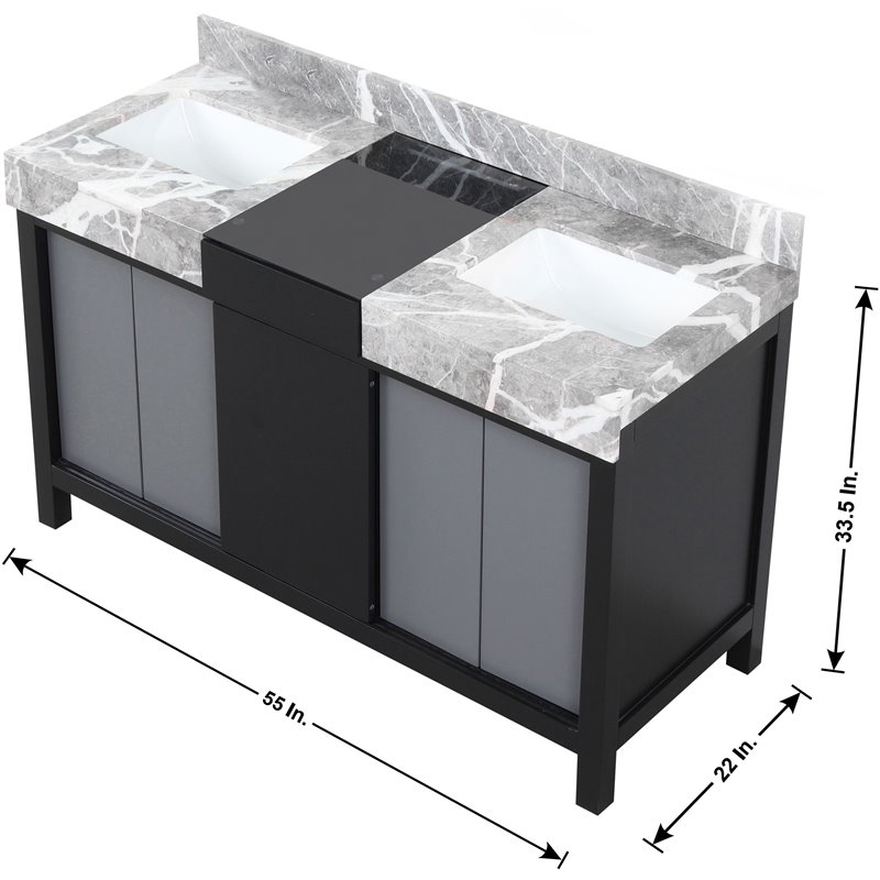 Lexora Home Zilara 55
