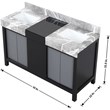 Lexora Home Zilara 55