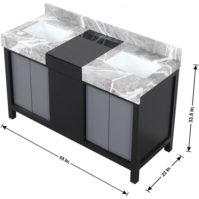 Lexora Home Zilara 55
