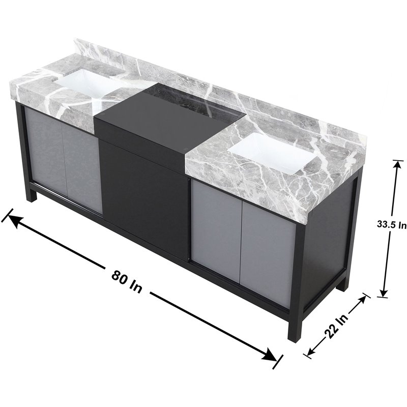 Lexora Home Zilara 80