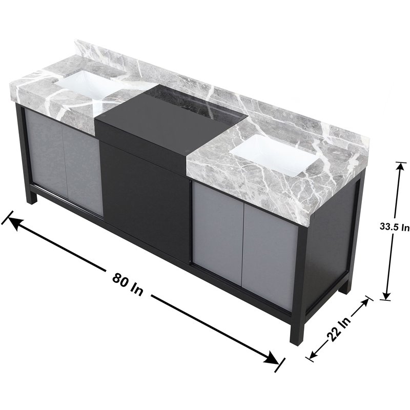 Lexora Home Zilara 80