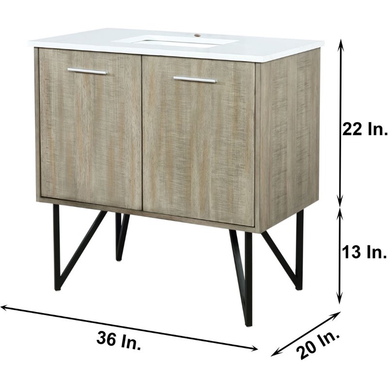 Lexora Home Lancy 36