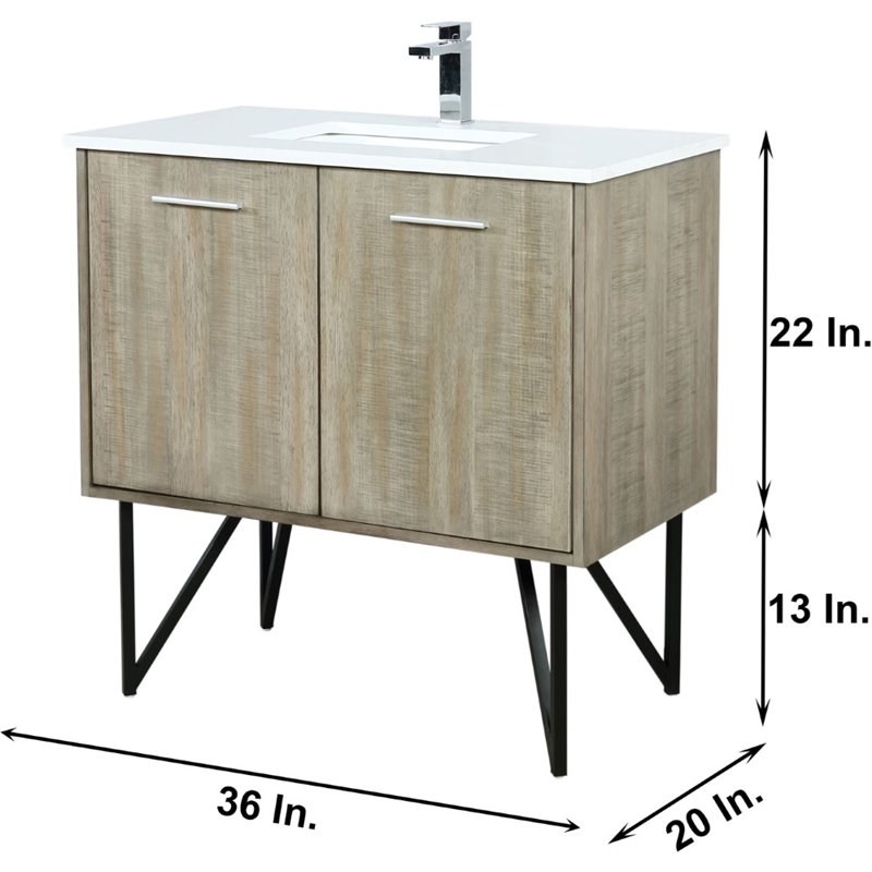 Lexora Home Lancy 36