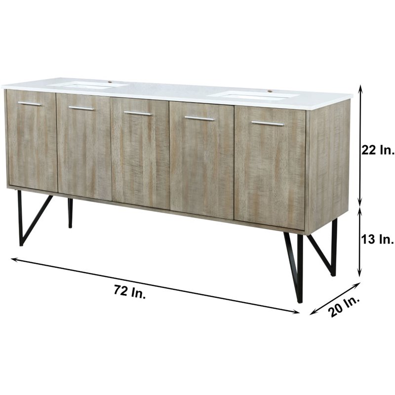 Lexora Home Lancy 72