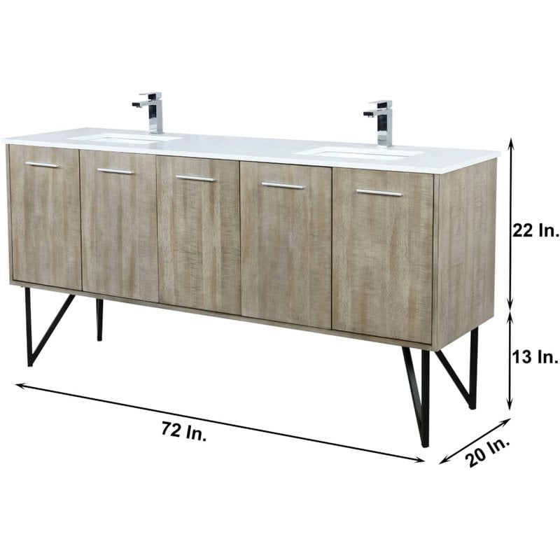 Lexora Home Lancy 72