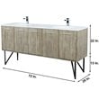 Lexora Home Lancy 72