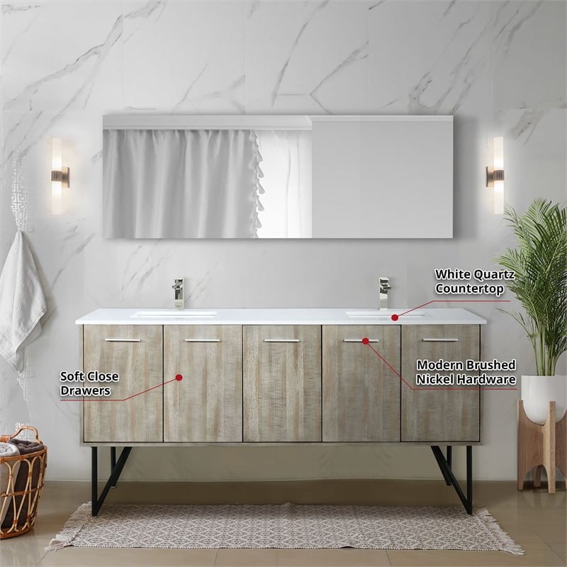 Lexora Home Lancy 72