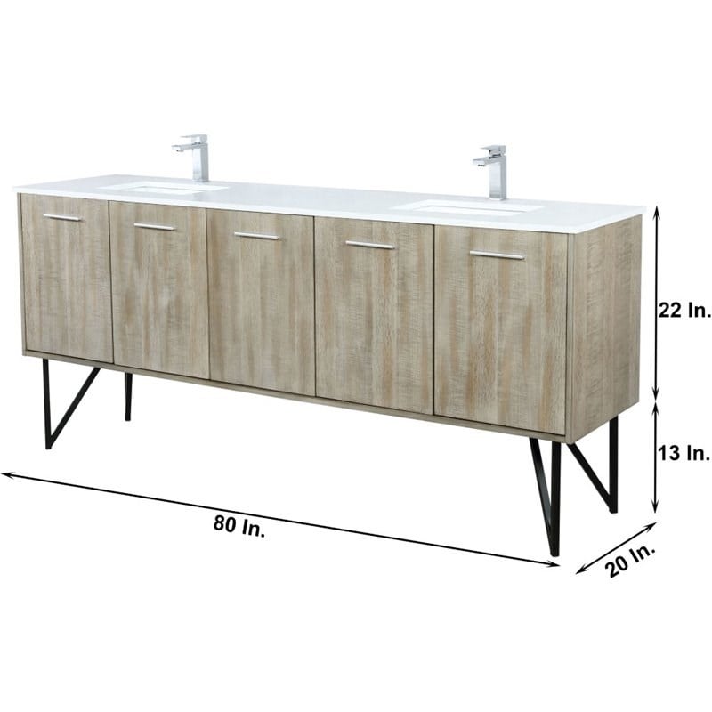 Lexora Home Lancy 80