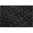 Bora Bora Two-Tone Wicker Rattan Bar Chair in Charcoal Cushion