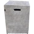 Fervor Glass Reinforced Concrete Tank Cover in Two-Tone Dark Gray