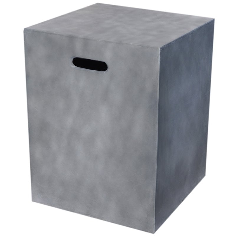 Mojave Glass Reinforced Concrete Tank Cover in Light Gray