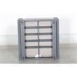 Paris Club Chair Gray Aluminum Frame in Taupe Cushion