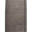 Barbados 6-PC Two-Tone Wicker Sectional Set with 2 Corners in Charcoal Cushion