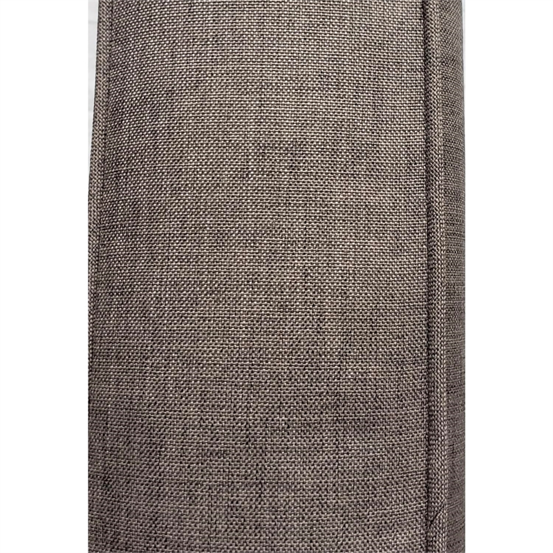 Barbados 2-PC Two-Tone Dark Gray/Light Gray Wicker Loveseat in Charcoal Cushion