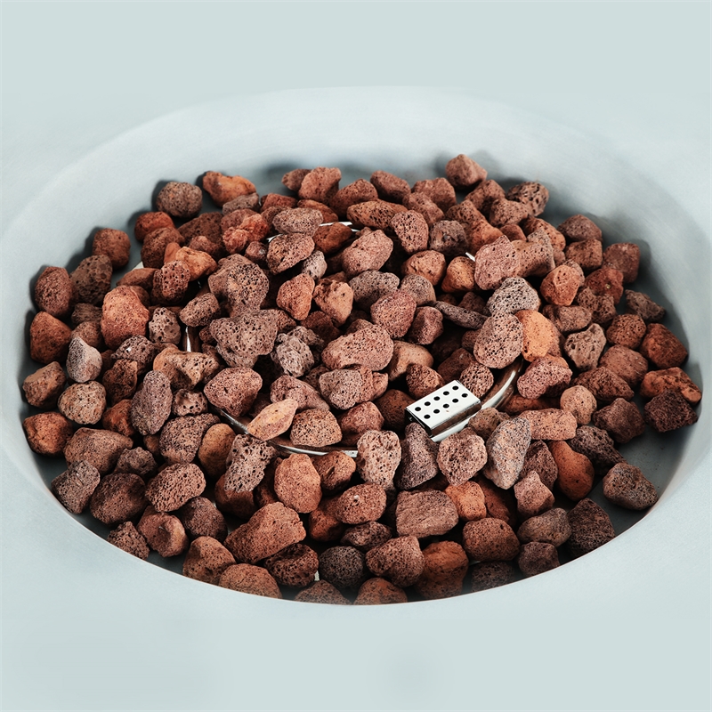 Teva Furniture Tuscon GRC Firepit with Stainless Steel Burner