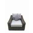 Teva Furniture Monterey Wicker / Rattan Seating Set with Cushion in Brown/Beige