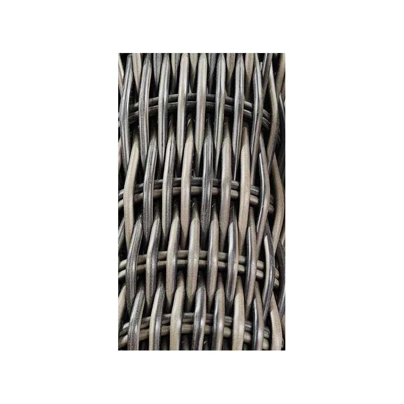 Teva Furniture Monterey Wicker / Rattan Sofa Set with Cushion in Brown/Beige