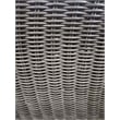 Teva Patio Furniture Napa Brown/Beige Wicker Sofa with Silver Grey Cushion