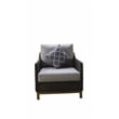 Teva Patio Furniture Napa PE Wicker Deep Seating Set in Brown with Cushion