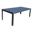 Teva Furniture Venice Gray Aluminum Dining Set with 8 Sling Chairs