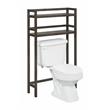New Ridge Home Goods Dunnsville 2-tier Solid Wood Space Saver in Espresso