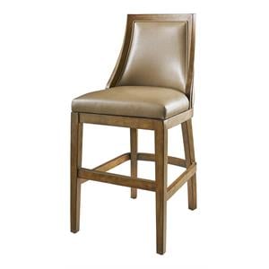 New Ridge Home Goods Ellis 25&quot Counter Stool in Honeysuckle Brown