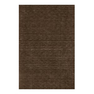 dalyn rugs rafia 9' x 13' solid wool accent rug