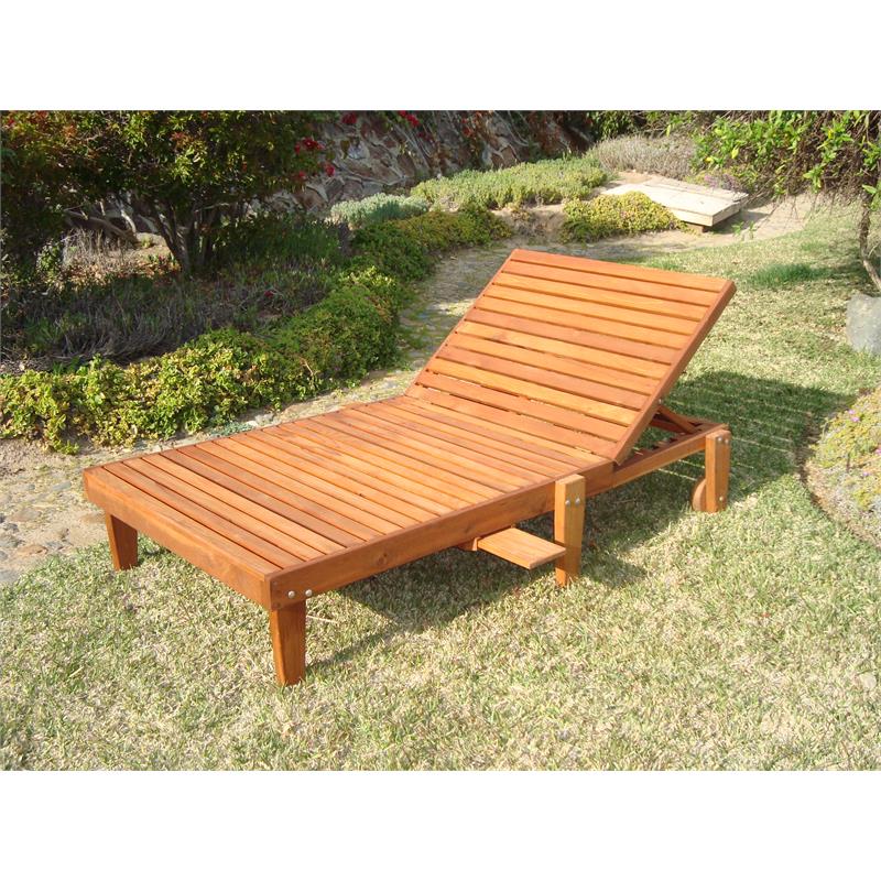 redwood chaise