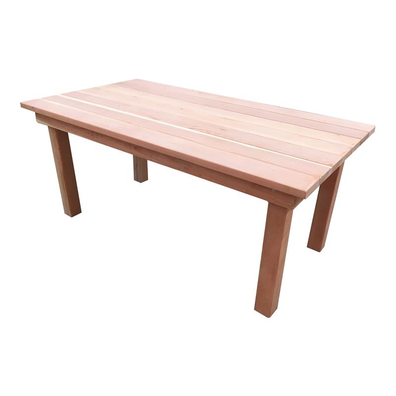 Best Redwood 120 Farmhouse Solid Wood, Best Solid Wood Dining Tables