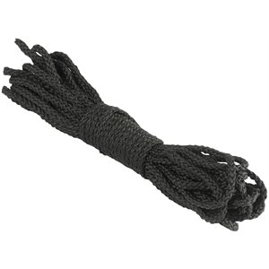 upper bounce terylene polyester trampoline net to mat rope in black