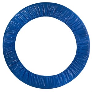 upper bounce replacement plastic mini trampoline safety pad in blue ubpad