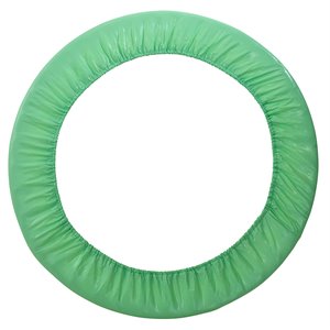upper bounce replacement plastic mini trampoline safety pad in green ubpad