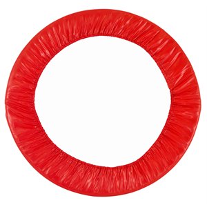 upper bounce replacement plastic mini trampoline safety pad in red ubpad