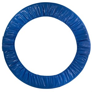 upper bounce replacement foldable mini trampoline safety pad in blue ubpadf