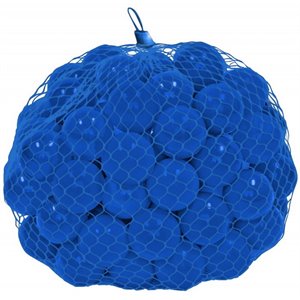 upper bounce crush proof plastic trampoline pit balls in blue