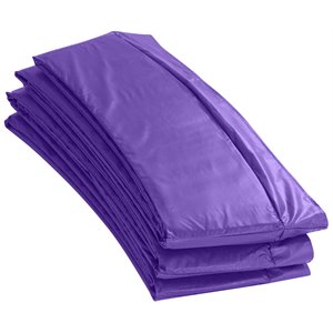 upper bounce replacement plastic super trampoline safety pad in purple ubpad-s