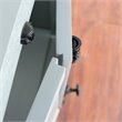 Plantation Modern Single Oval Sink Solid Wood Vanity in Gray Ash